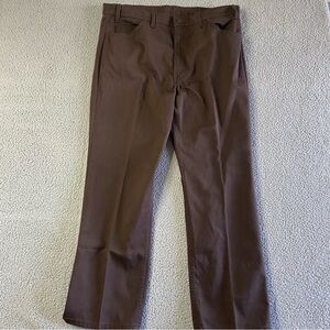 Levi’s Stay Prest Retro Pants Men's Brown Pants never needs ironing